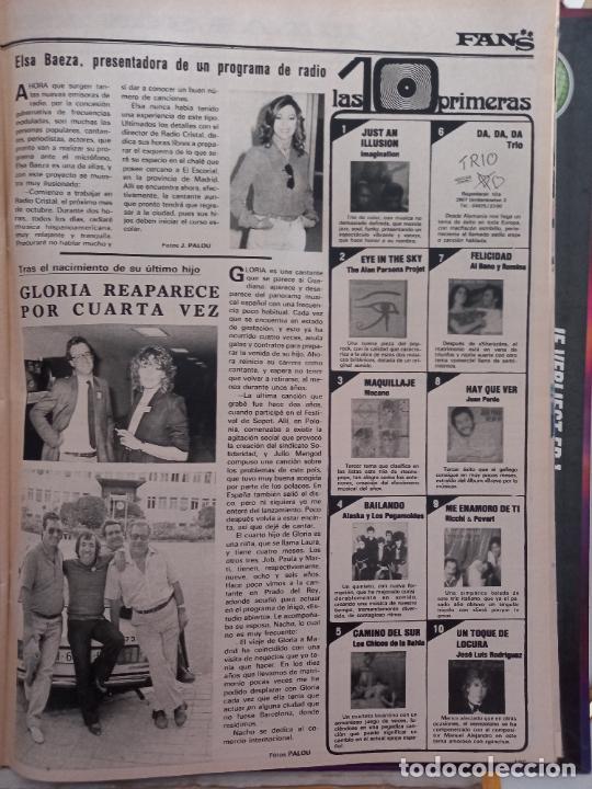 Coleccionismo de Revistas y Peri&oacute;dicos: elsa baeza gloria el fary alaska y los pegamoides mecano trio imagination
