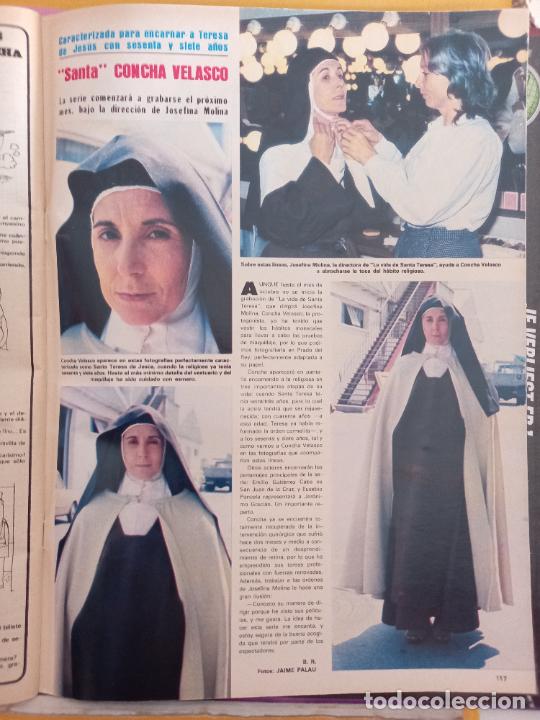 Coleccionismo de revistas y peri&oacute;dicos: concha velasco conchita santa teresa avila