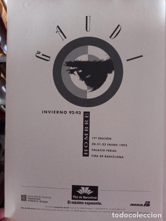 Coleccionismo de Revistas y Peri&oacute;dicos: ANUNCIO GAUDI HOMBRE FIRA DE BARCELONA