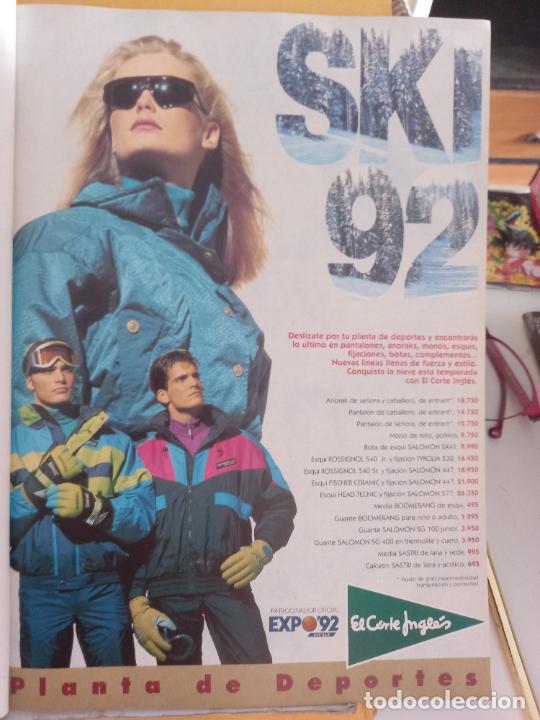 Coleccionismo de Revistas y Peri&oacute;dicos: ANUNCIO EL CORTE INGLES SKI 92