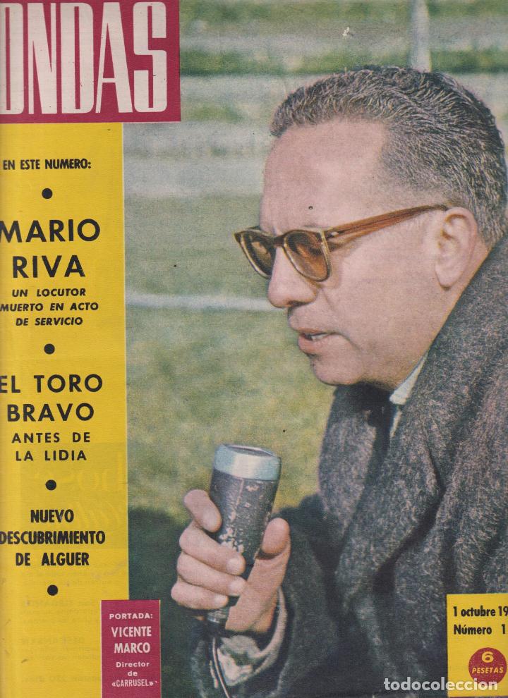 Coleccionismo de Revistas y Peri&oacute;dicos: Ondas n&ordm; 188. 1 de octubre de 1960