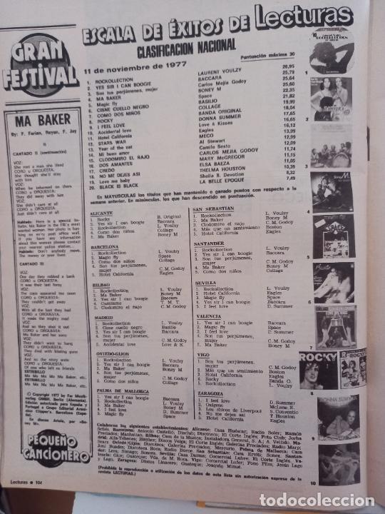 Coleccionismo de Revistas y Peri&oacute;dicos: ESCALA DE EXITOS BACCARA BONEY M