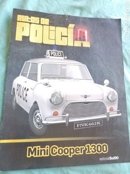 Colecionismo de Revistas e Jornais: Revista tipo fasc&iacute;culo autos coches de polic&iacute;a el Mini Cooper
