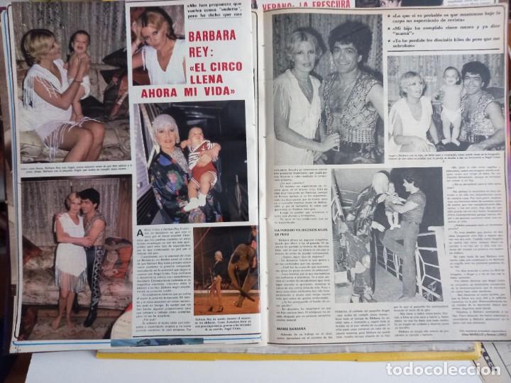 Coleccionismo de revistas y peri&oacute;dicos: barbara rey angel crsto