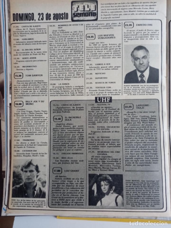 Coleccionismo de revistas y peri&oacute;dicos: robert mandor sara montiel ivan