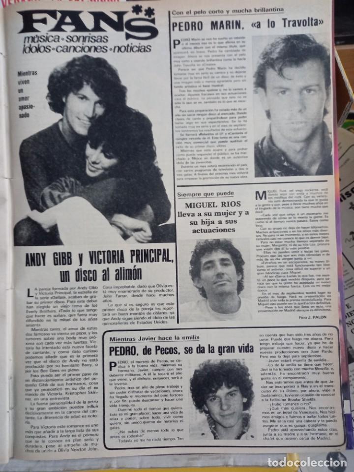 Coleccionismo de Revistas y Peri&oacute;dicos: andy gibb victoria principal pedro marin pecos miguel rios