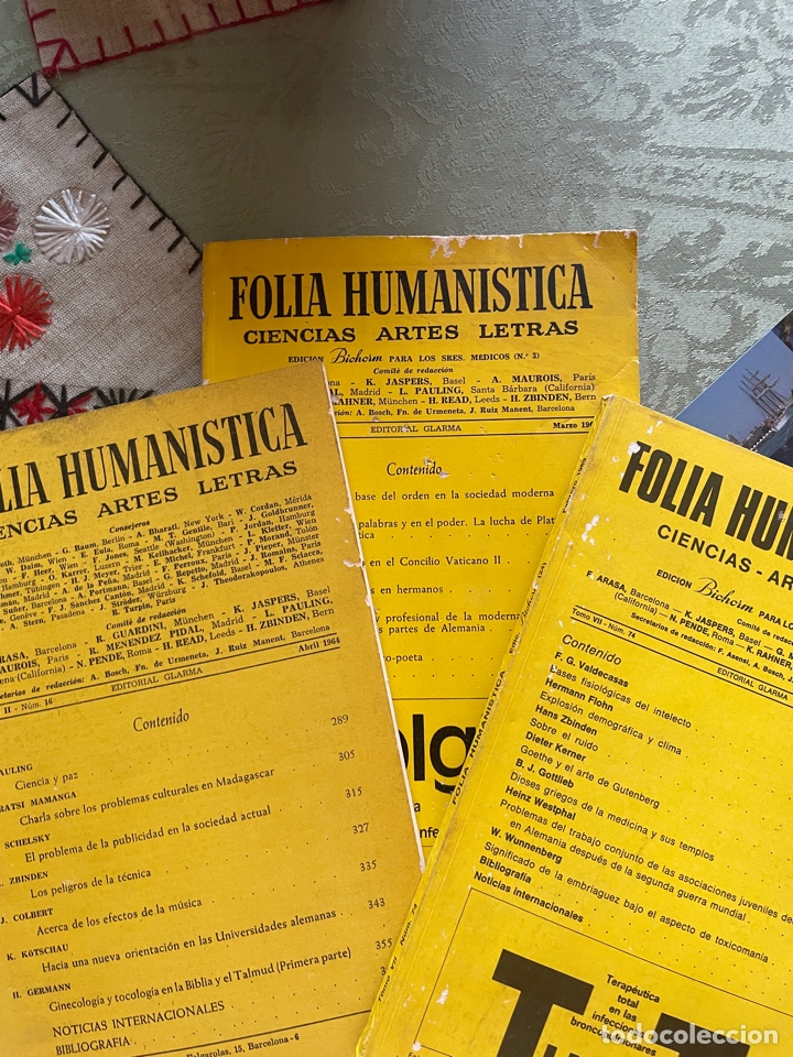 Collection Magazines and Newspapers: Folia Humanistica