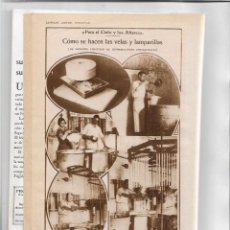 Coleccionismo de Revistas y Periódicos: 1929 HACER VELAS LAMPARILLAS ALTAR PINTURA ROMERO DE TORRES VAN DONGEN DR ASUERO MADRID COJO OLALLA