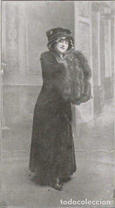 Coleccionismo de revistas y peri&oacute;dicos: * TEATRO * Lola Vel&aacute;zquez - 1913