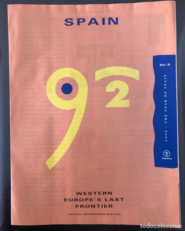 Coleccionismo de revistas y peri&oacute;dicos: Edici&oacute;n especial Barcelona 92 revista Time (nuevo)