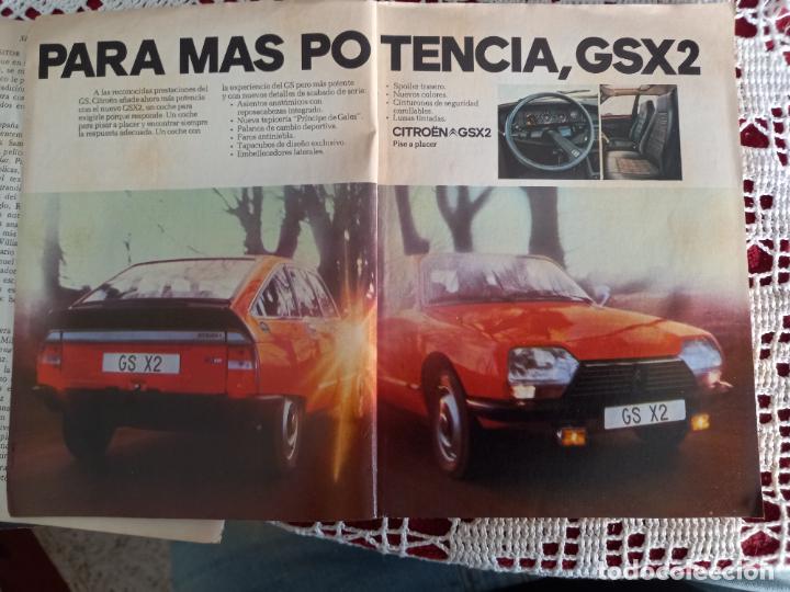 Coleccionismo de Revistas y Peri&oacute;dicos: RECORTES ANUNCIO CITROEN GSX 2