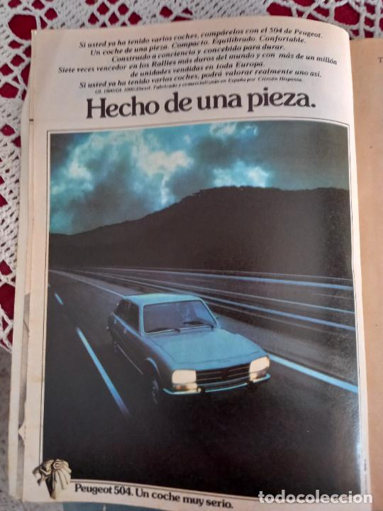 Coleccionismo de Revistas y Peri&oacute;dicos: RECORTES ANUNCIO PEUGEOT 504