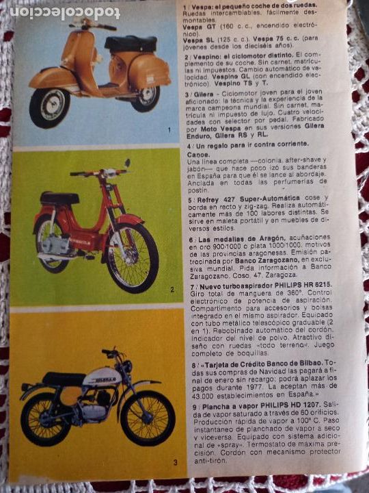 Coleccionismo de Revistas y Peri&oacute;dicos: RECORTE VESPA VESPINO
