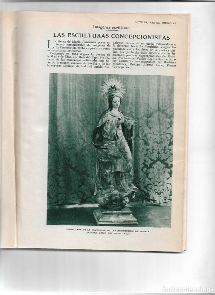 Coleccionismo de Revistas y Peri&oacute;dicos: A&Ntilde;O 1929 ESCULTURA BARLACH SEVILLA CONCEPCIONISTAS MONTA&Ntilde;ES ROLDAN CANO DUQUE INMACULADA BOURDELLE