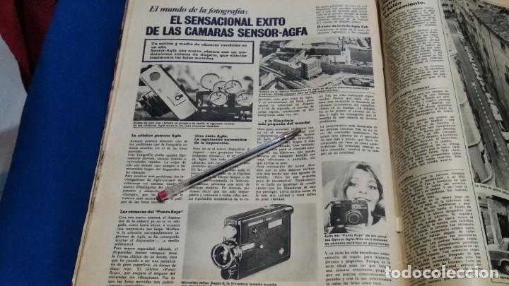 Coleccionismo de Revistas y Peri&oacute;dicos: P&Oacute;STER PUBLICIDAD HOJA PERI&Oacute;DICO REVISTA - CAMARAS SENSOR AGFA 1973