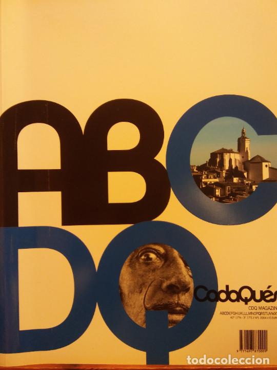 Coleccionismo de Revistas y Peri&oacute;dicos: REVISTA ABC CADAQU&Eacute;S. CDQ MAGAZINE. N&ordm;1 2004
