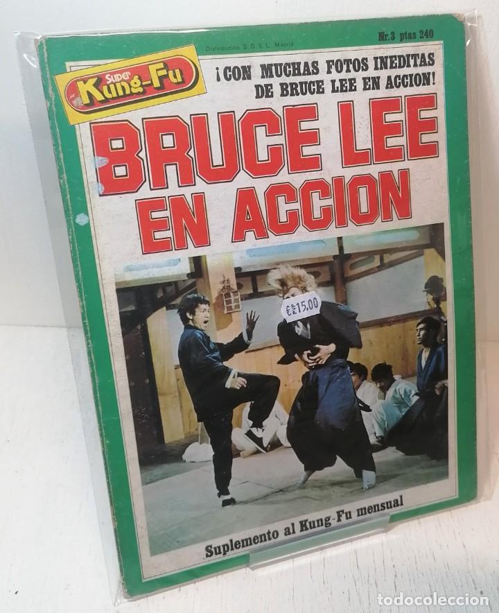 Coleccionismo de Revistas y Peri&oacute;dicos: Revista super kung fu: &rdquo;Bruce Lee en acci&oacute;n&rdquo;