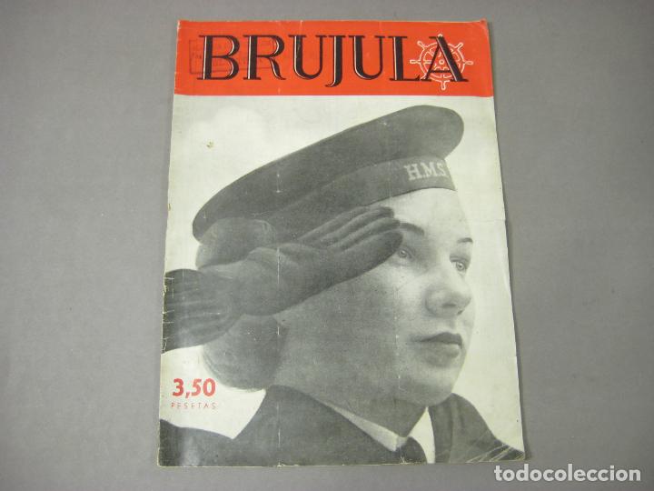 Coleccionismo de revistas y peri&oacute;dicos: REVISTA GR&Aacute;FICA DEL MAR BR&Uacute;JULA N&ordm; 119 DE 1945