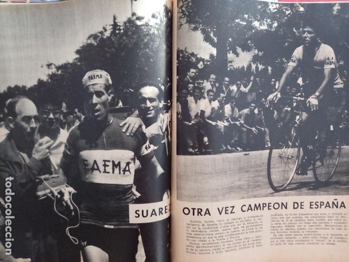 Coleccionismo de Revistas y Peri&oacute;dicos: antonio suarez campeon de espa&ntilde;a de ciclismo