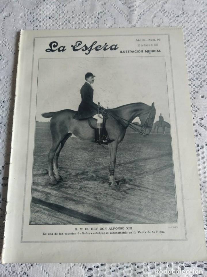 Coleccionismo de Revistas y Peri&oacute;dicos: LA ESFERA. N&ordm; 56. A&Ntilde;O 1915. DOCTOR RAM&Oacute;N Y CAJAL. LA GUERRA EN LAS COSTAS DEL ADRI&Aacute;TICO....... LEER