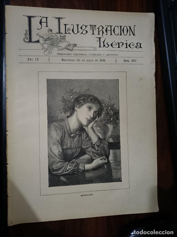 Coleccionismo de Revistas y Peri&oacute;dicos: LA ILUSTRACI&Oacute;N IB&Eacute;RICA. N&ordm; 439. 30 DE MAYO DE 1891