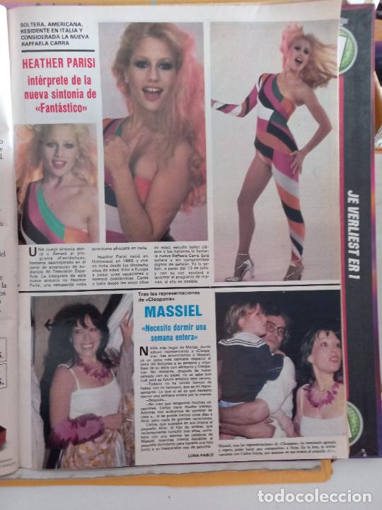 Coleccionismo de revistas y peri&oacute;dicos: heather parisi massiel