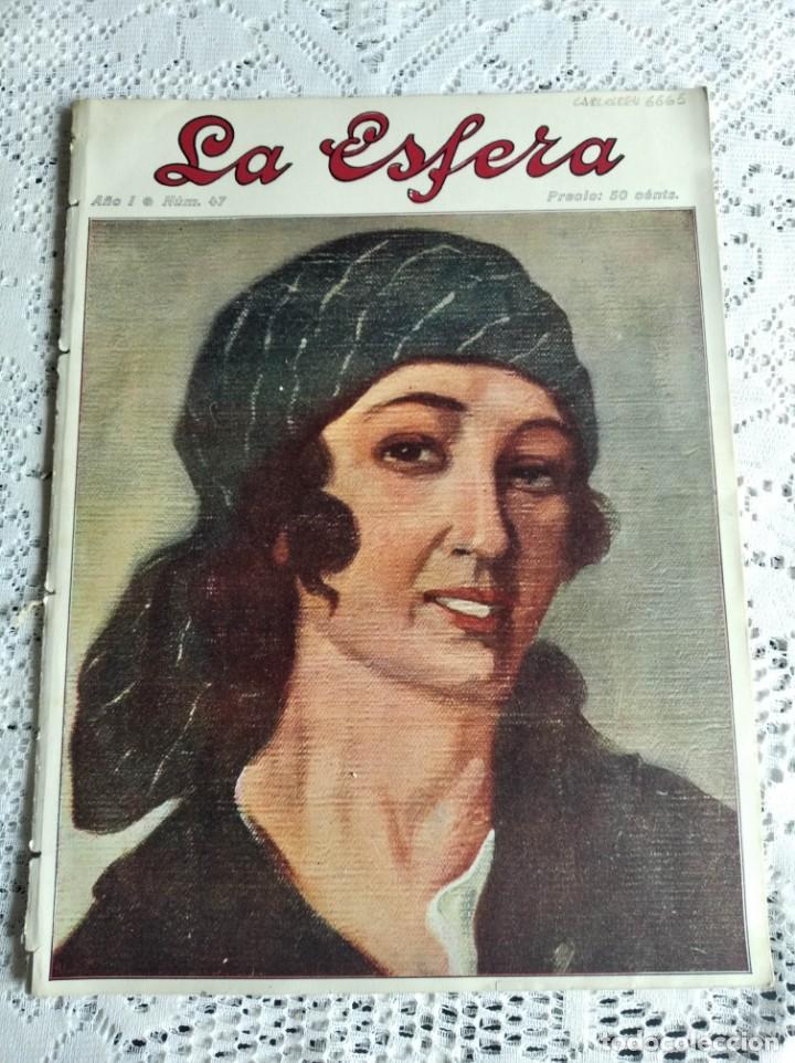 Coleccionismo de Revistas y Peri&oacute;dicos: LA ESFERA. N&ordm; 47. A&Ntilde;O 1914. JOYAS DEL MUSEO DEL PRADO. EL PALACIO DE JUSTICIA (BRUSELAS). DOCT..LEER