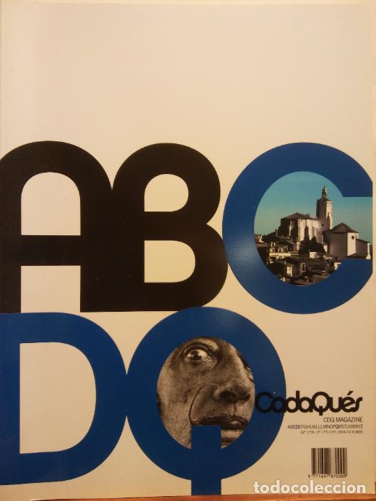 Coleccionismo de Revistas y Peri&oacute;dicos: REVISTA ABC CADAQU&Eacute;S. CDQ MAGAZINE. N&ordm;1 2004