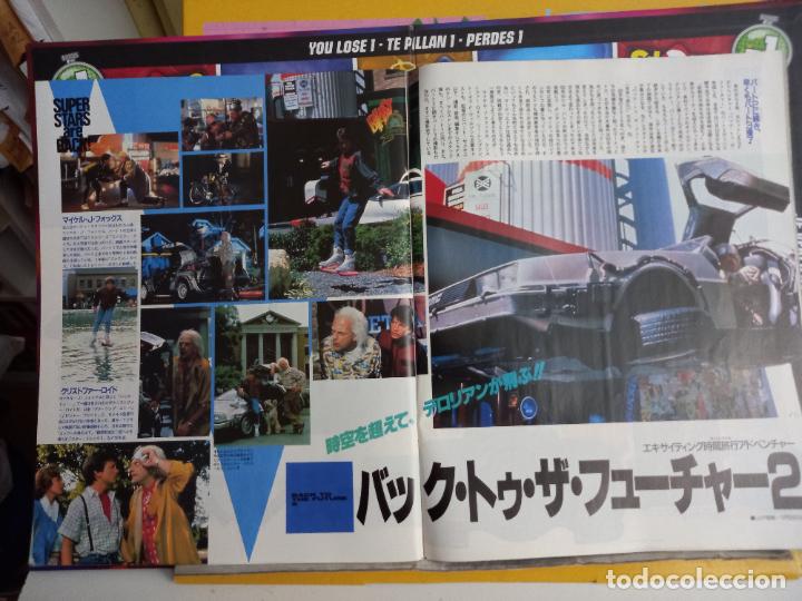 Coleccionismo de revistas y peri&oacute;dicos: RECORTES MICHAEL J FOX BACK TO THE FUTURE REGRESO AL FUTURO JAPON