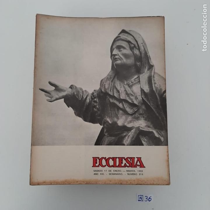 Coleccionismo de revistas y peri&oacute;dicos: Ecclesia - Foto 1