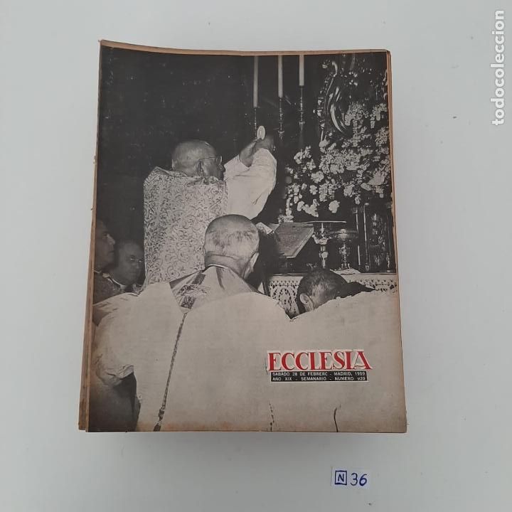 Coleccionismo de revistas y peri&oacute;dicos: Ecclesia - Foto 1