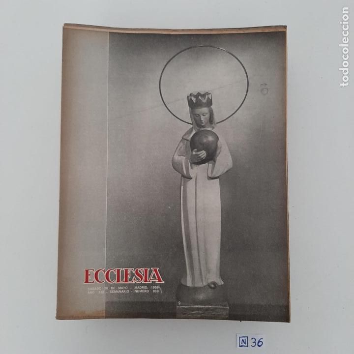 Coleccionismo de revistas y peri&oacute;dicos: Ecclesia - Foto 1