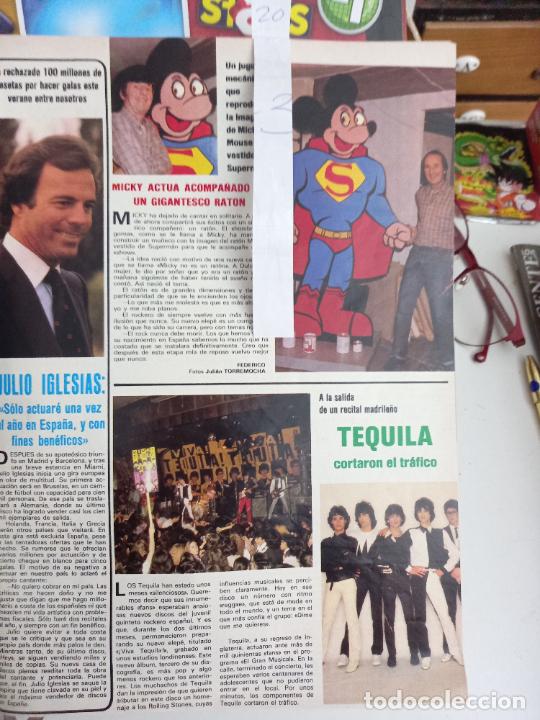 Collectionnisme de Revues et Journaux: TEQUILA MICKY JULIO IGLESIAS