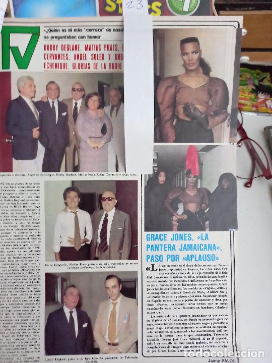 Collectionnisme de Revues et Journaux: BOBBY DEGLANE MATIAS PRATS GRACE JONES