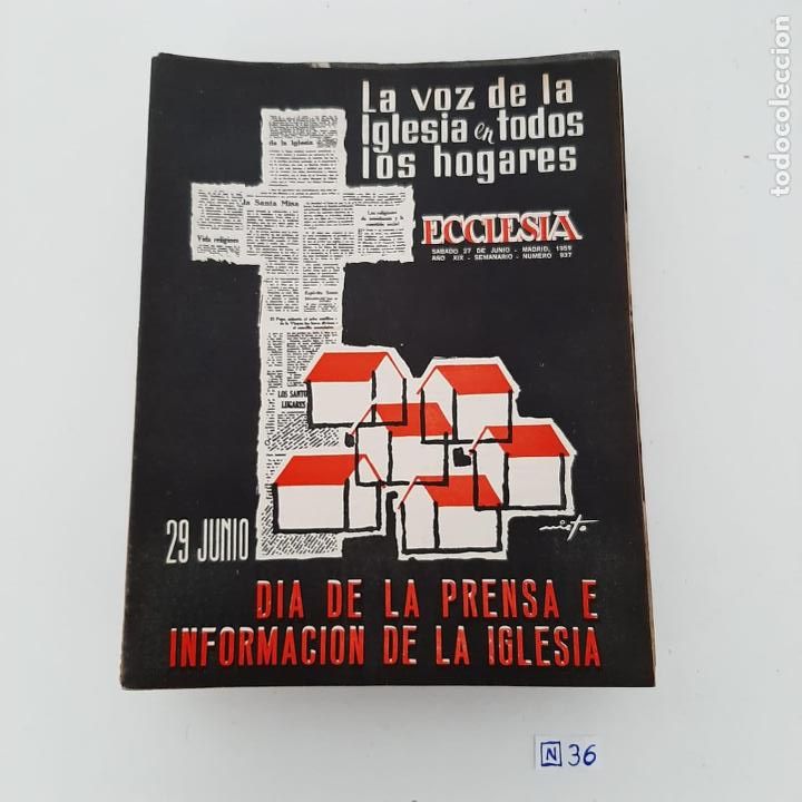 Coleccionismo de revistas y peri&oacute;dicos: Ecclesia - Foto 1