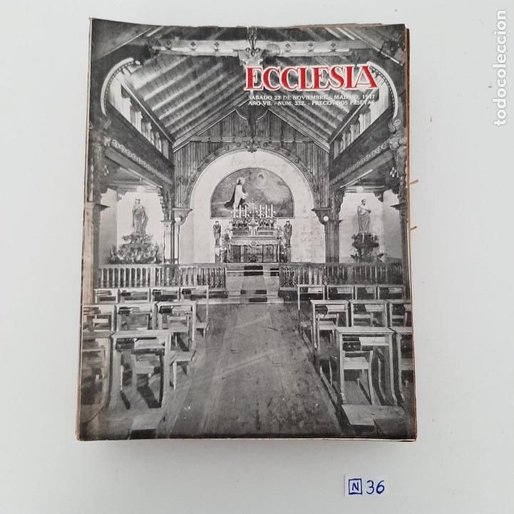 Coleccionismo de revistas y peri&oacute;dicos: Ecclesia - Foto 1