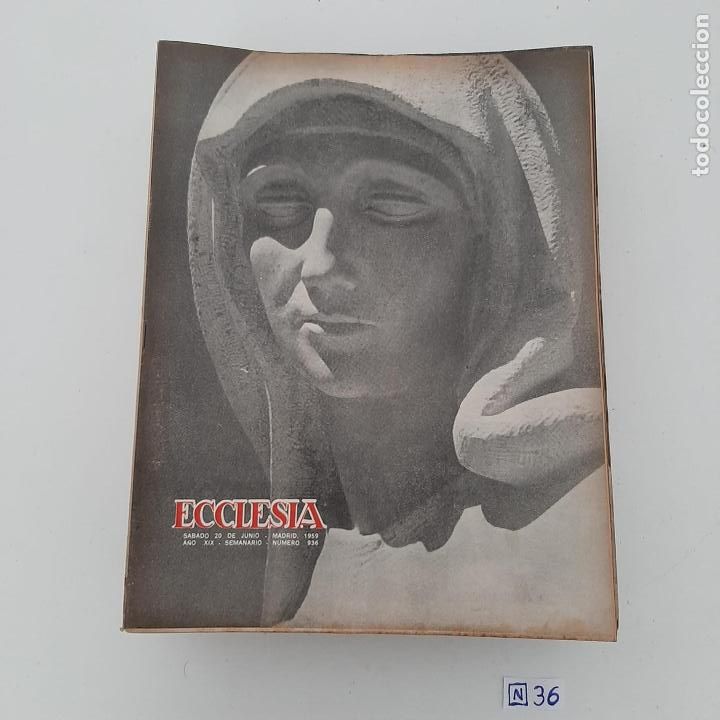 Coleccionismo de revistas y peri&oacute;dicos: Ecclesia - Foto 1