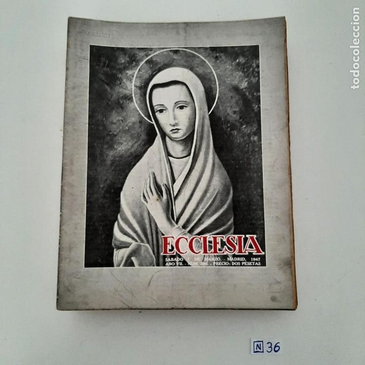 Coleccionismo de revistas y peri&oacute;dicos: Ecclesia - Foto 1