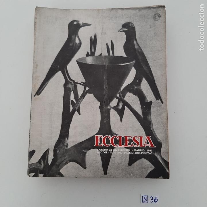 Coleccionismo de revistas y peri&oacute;dicos: Ecclesia - Foto 1