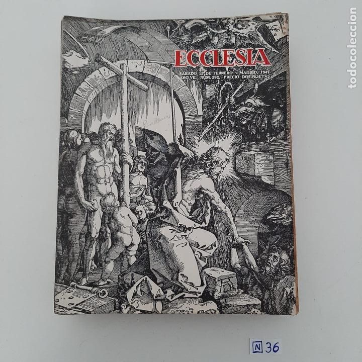 Coleccionismo de revistas y peri&oacute;dicos: Ecclesia - Foto 1