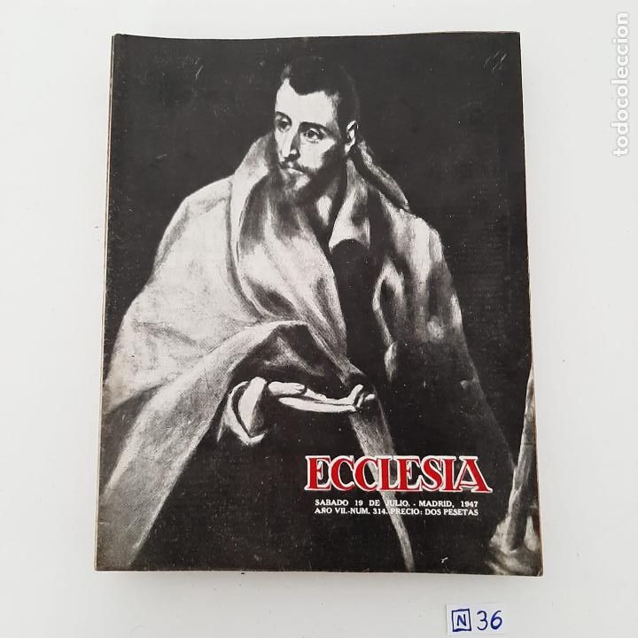 Coleccionismo de revistas y peri&oacute;dicos: Ecclesia - Foto 1