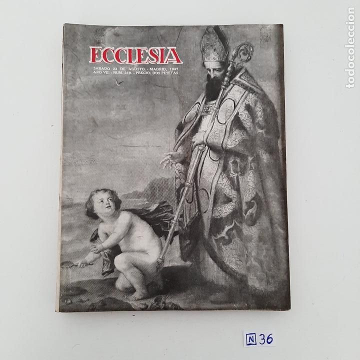 Coleccionismo de revistas y peri&oacute;dicos: Ecclesia - Foto 1