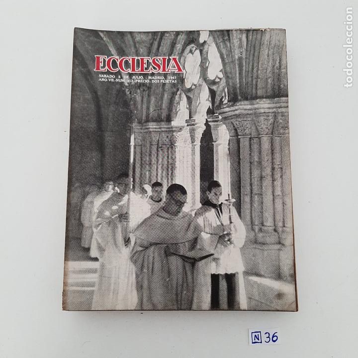 Coleccionismo de revistas y peri&oacute;dicos: Ecclesia - Foto 1