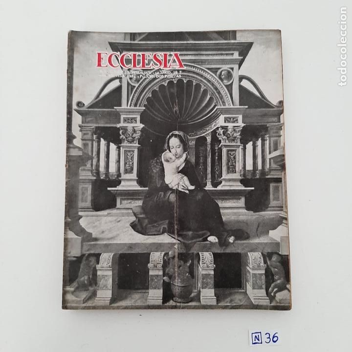 Coleccionismo de revistas y peri&oacute;dicos: Ecclesia - Foto 1