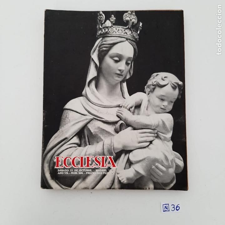 Coleccionismo de revistas y peri&oacute;dicos: Ecclesia - Foto 1