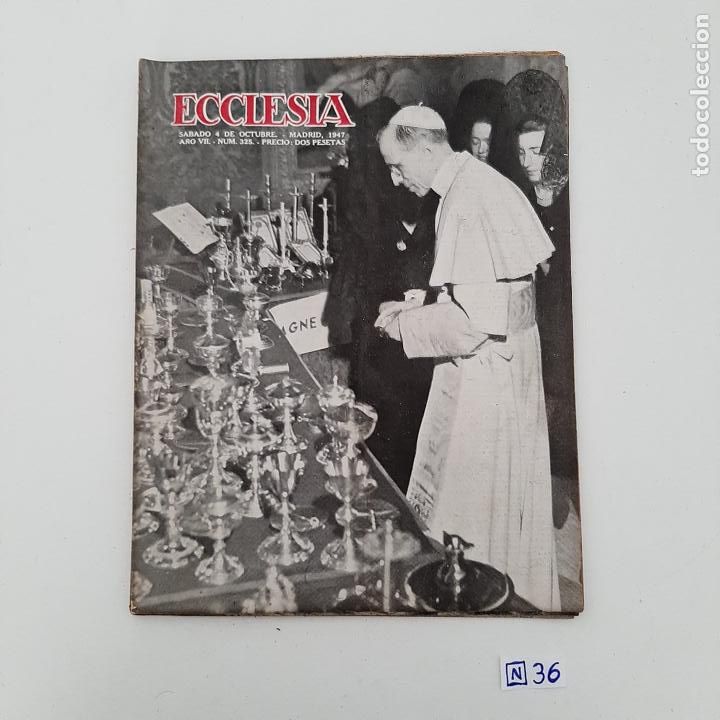 Coleccionismo de revistas y peri&oacute;dicos: Ecclesia - Foto 1