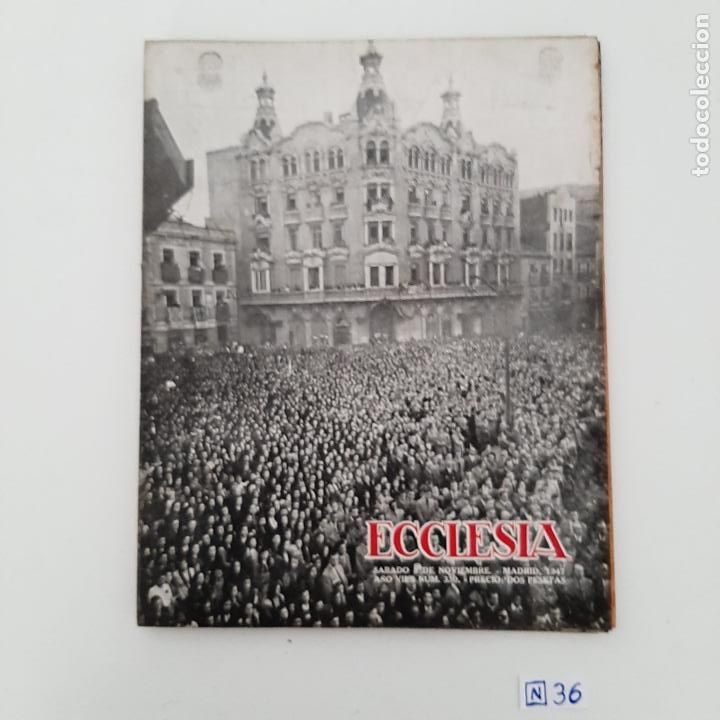 Coleccionismo de revistas y peri&oacute;dicos: Ecclesia - Foto 1