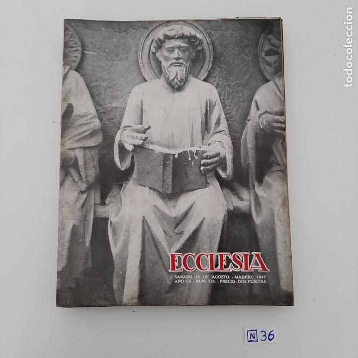 Coleccionismo de revistas y peri&oacute;dicos: Ecclesia - Foto 1