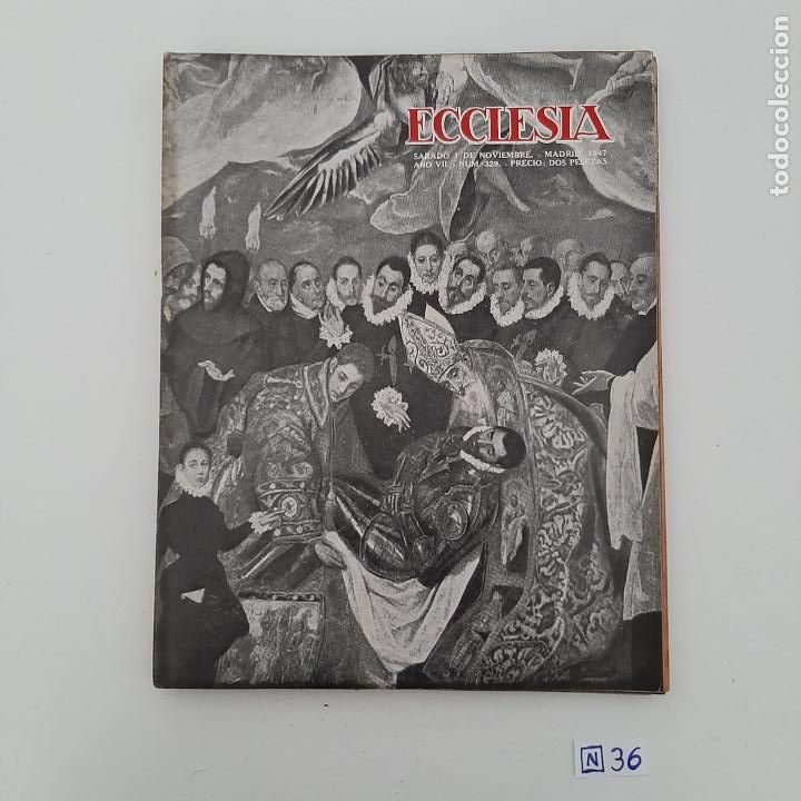 Coleccionismo de revistas y peri&oacute;dicos: Ecclesia - Foto 1