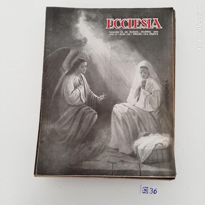 Coleccionismo de revistas y peri&oacute;dicos: Ecclesia - Foto 1